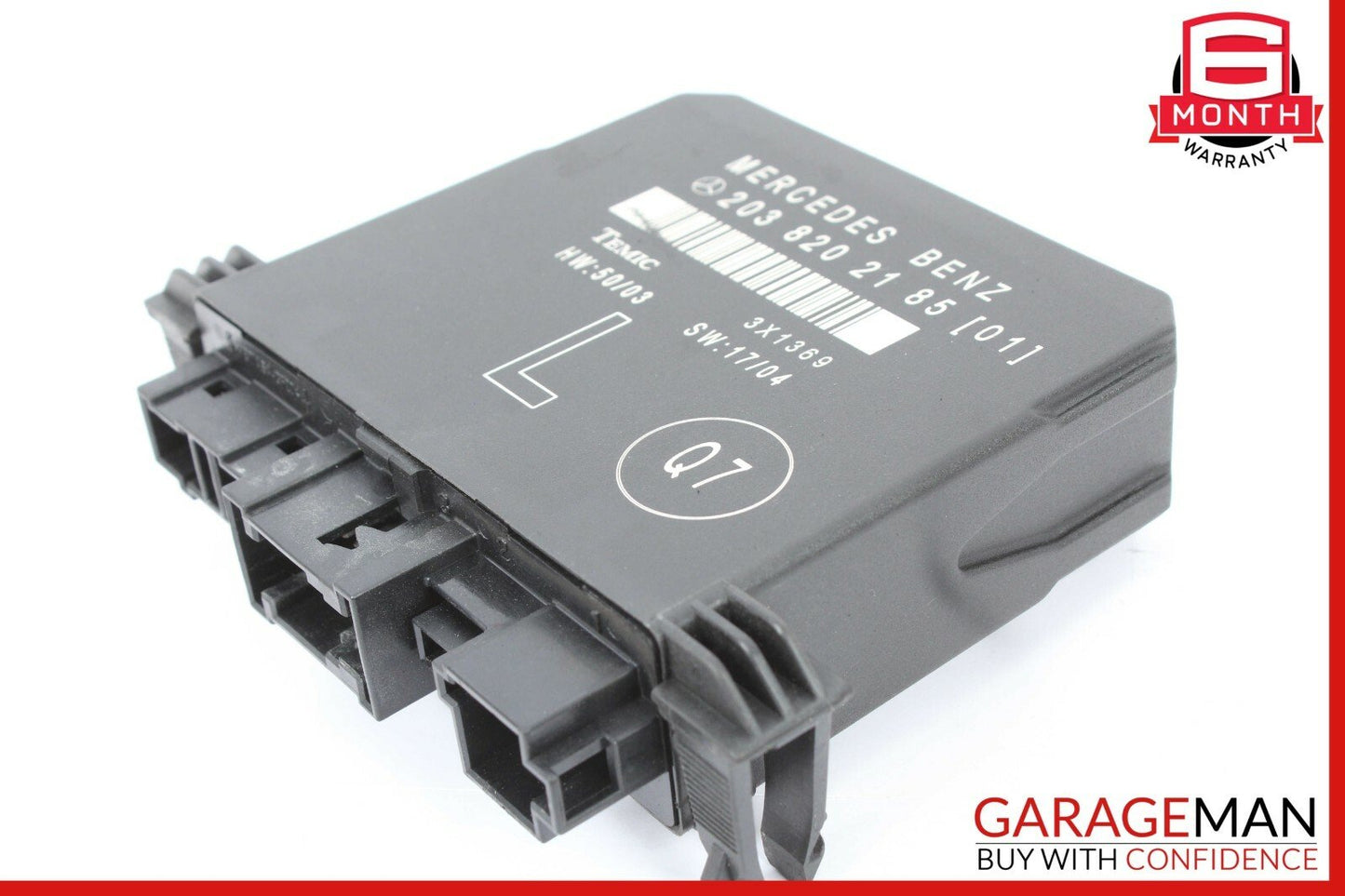 01-07 Mercedes W203 C230 C320 C55 AMG Rear Left Side Door Controller Module Unit