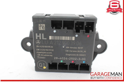 08-18 Mercedes W204 C250 E350 Rear Left Side Door Control Module 2129003906 OEM