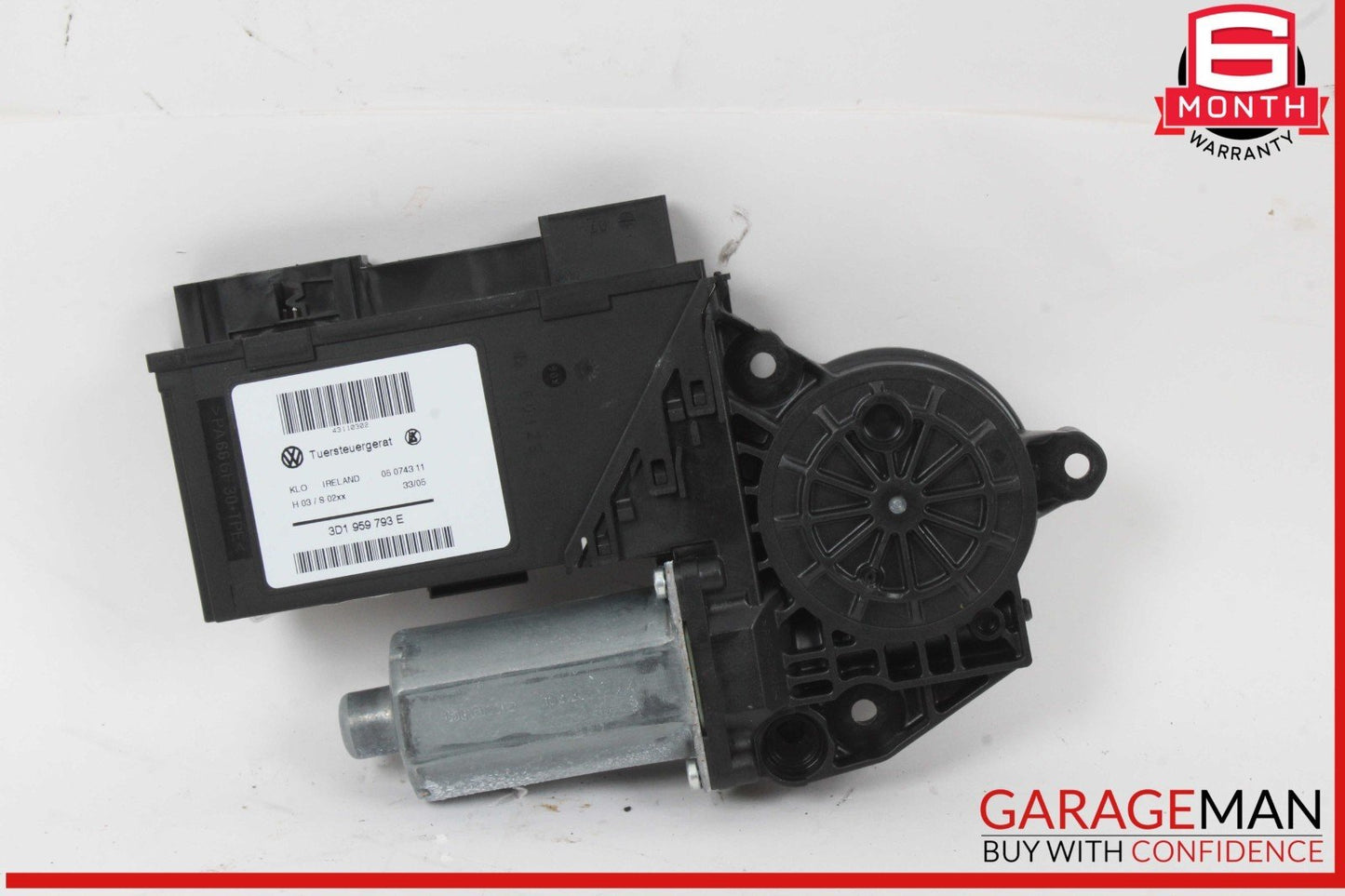 03-10 Porsche Cayenne 955 957 Front Left Driver Side Window Regulator Motor Unit