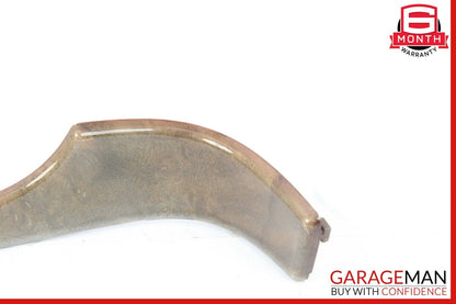 10-16 Mercedes W212 E350 E550 E63 AMG Steering Column Cover Boot Trim Wood OEM