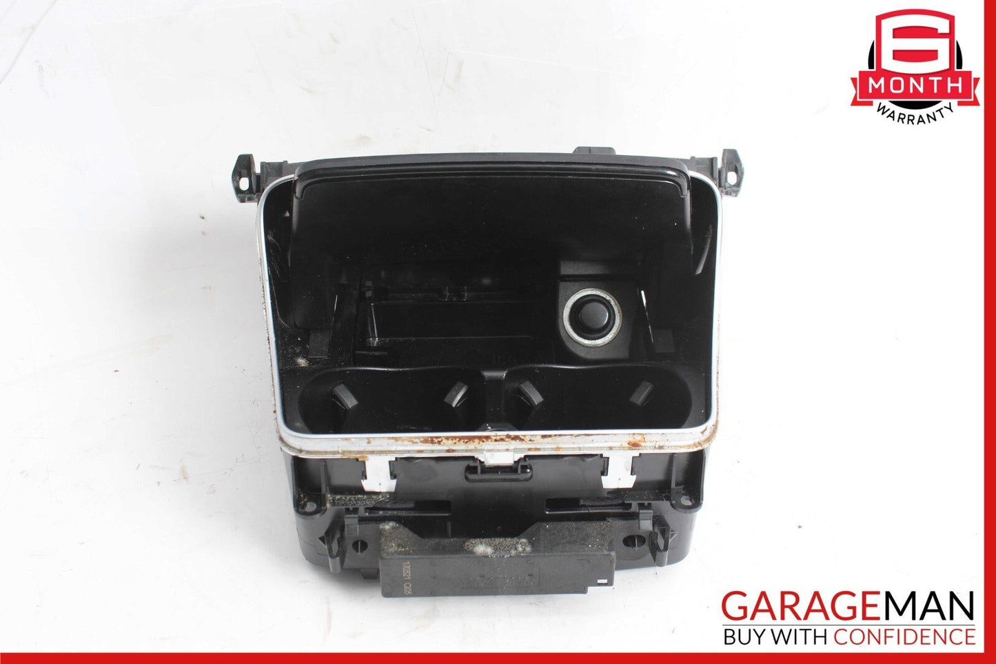 15-19 Mercedes W205 C350e C400 Center Console Cup Holder Compartment OEM