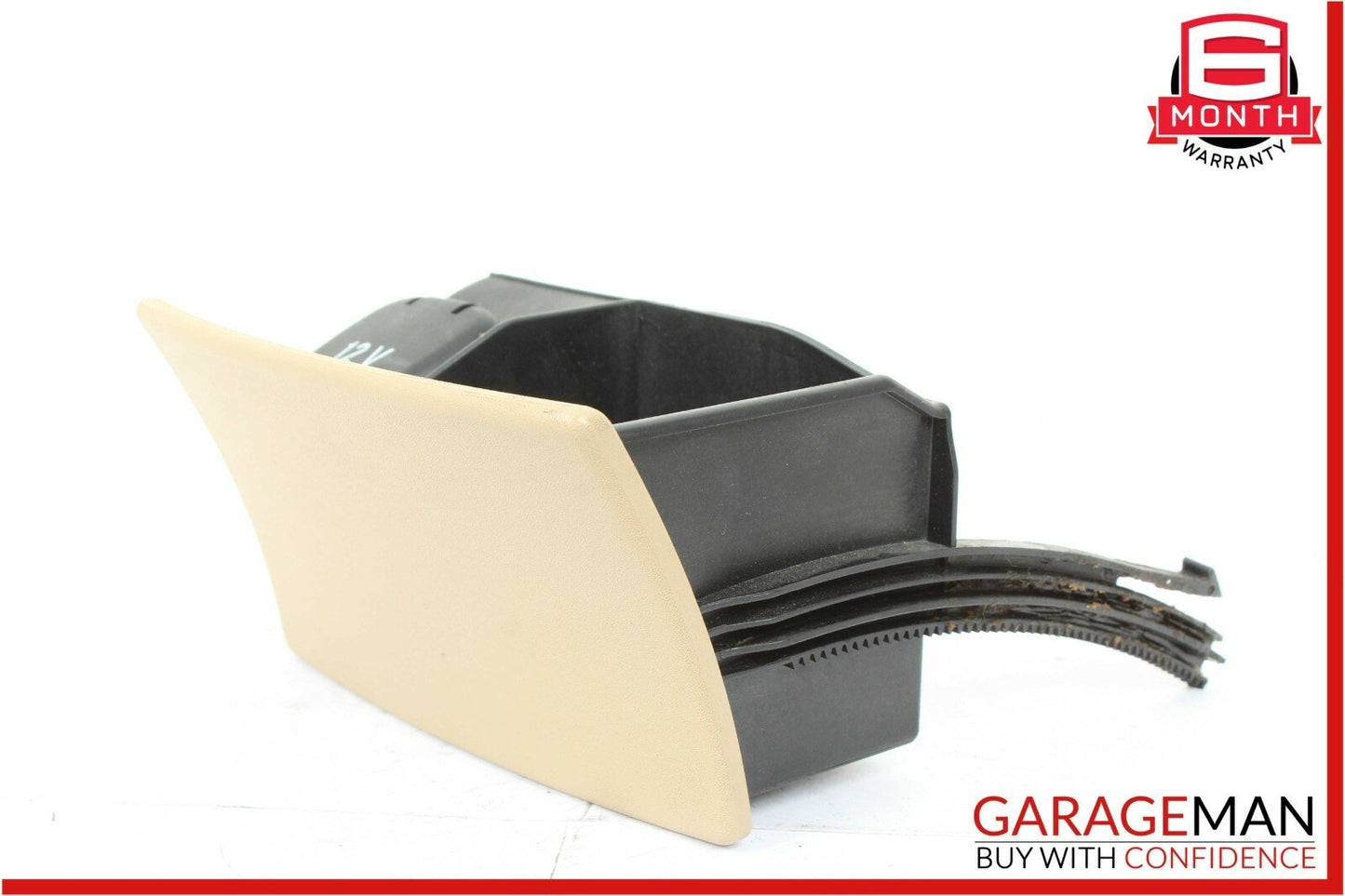 03-09 Mercedes W211 E350 Rear Center Console Ashtray Compartment Lighter Brown