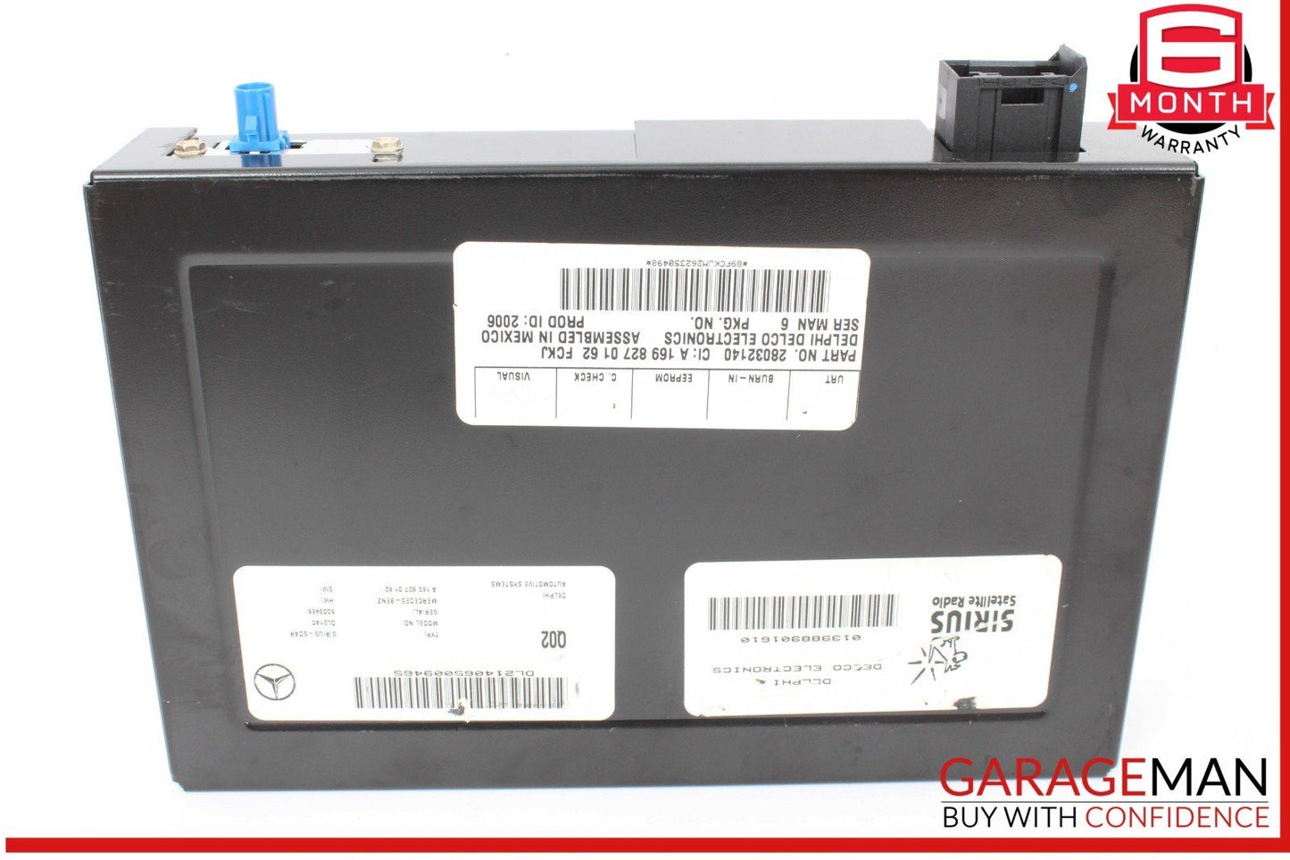 03-09 Mercedes R230 SL550 C350 Sirius Satellite Radio Receiver 1698270162 OEM