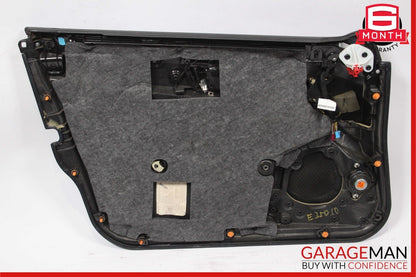 10-13 Mercedes W212 E350 Front Right Interior Door Panel Trim Cover Assy Black