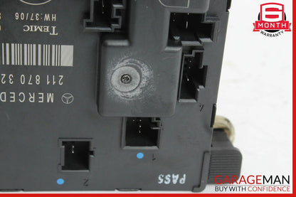 06-11 Mercedes W211 E320 CLS350 Rear Right Passenger Side Door Control Module