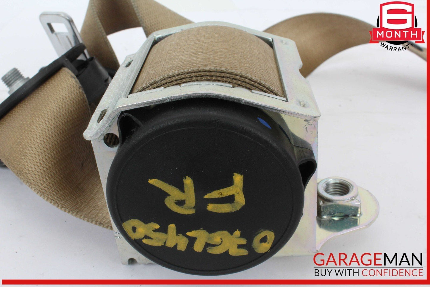 07-12 Mercedes X164 GL450 Front Right Seatbelt Seat Belt Retractor Brown OEM