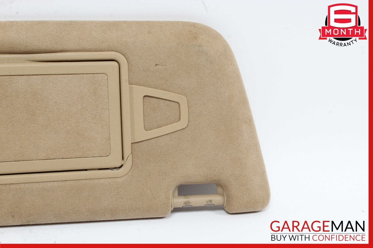 Mercedes W221 S550 S600 CL550 Front Right Sun Visor Shade Sunvisor Suede Brown