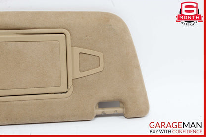 Mercedes W221 S550 S600 CL550 Front Right Sun Visor Shade Sunvisor Suede Brown