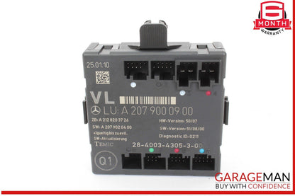 08-18 Mercedes W212 E350 E400 C250 Front Left Side Door Control Module Unit OEM