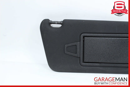 08-14 Mercedes W204 C300 Front Right Passenger Sun Visor Sunvisor Shade Black