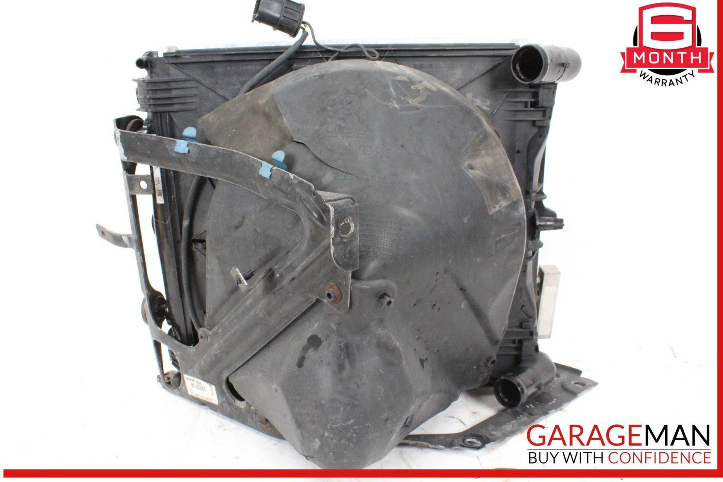97-04 Porsche Boxster 986 Carrera 911 996 Left Radiator A/C Condenser Fan Assy