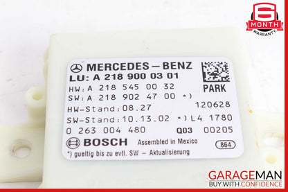 12-14 Mercedes W218 CLS500 Parktronic Park Assist Sensor Control Module Unit