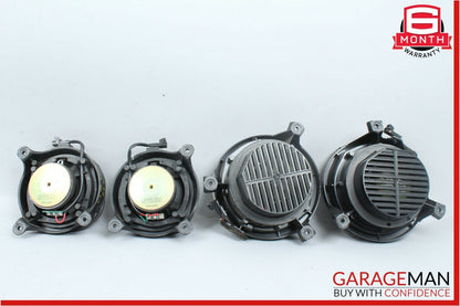 02-05 Mercedes W163 ML320 Complete Door Sound Audio Speaker Set pf 4 Pc OEM