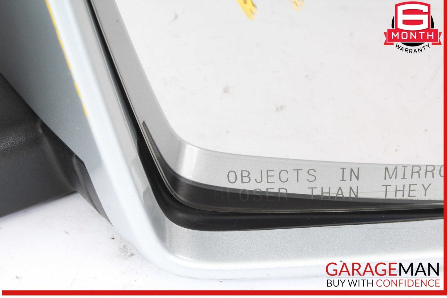 12-14 Mercedes W204 C250 C350 Front Right Side Door Rear View Mirror Silver OEM
