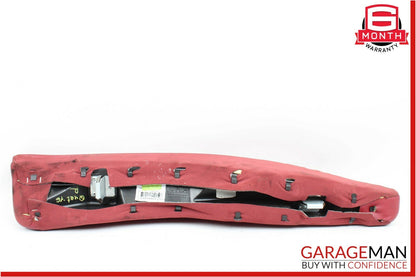 14-18 Maserati Quattroporte Rear Right Side Seat Bolster Cushion Pad Cover Red