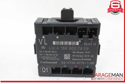 12-19 Mercedes X166 GL450 Front Left Drive Side Door Control Module Unit OEM