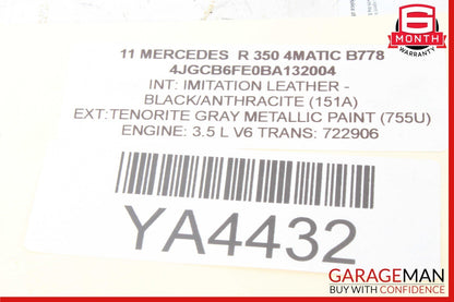 03-13 Mercedes W251 R350 GL450 GL350 Front Right Side Seat Control Module OEM