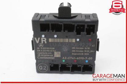08-18 Mercedes-Benz E350 W212 Right Front Door Control Module 2129009229 OEM
