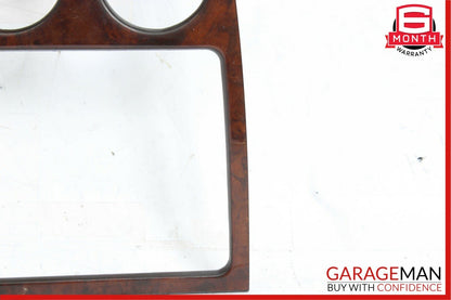 02-05 Mercedes W163 ML320 ML500 Enter Console Panel Trim Bezel Wood OEM