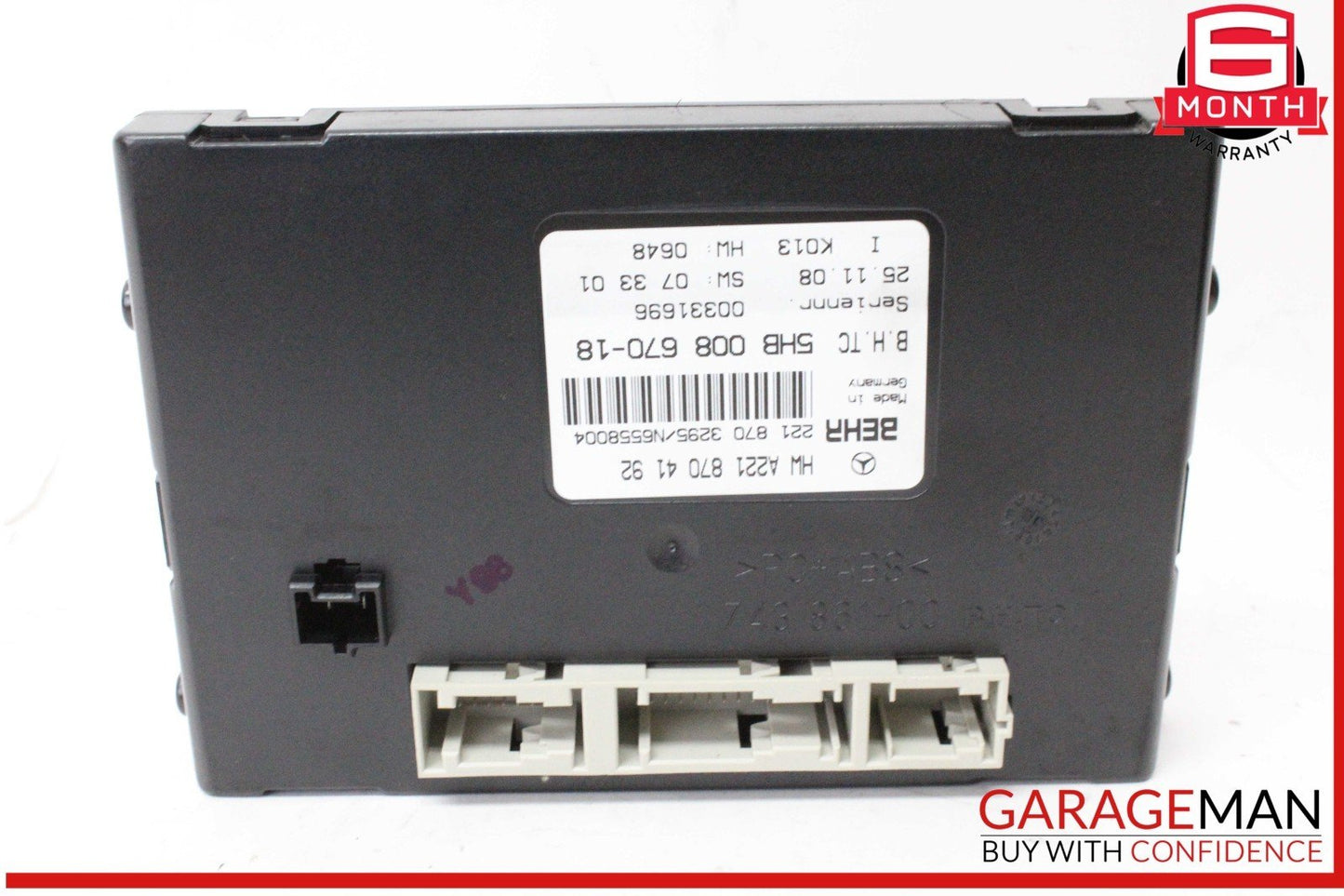 07-13 Mercedes W221 S550 S400 AC A/C Heater Control Module Unit 2218704192 OEM