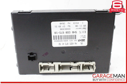 07-13 Mercedes W221 S550 S400 AC A/C Heater Control Module Unit 2218704192 OEM