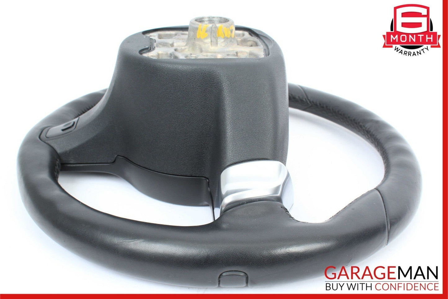 11-14 Porsche Cayenne 958 S Multifunction Steering Wheel Assembly Black OEM
