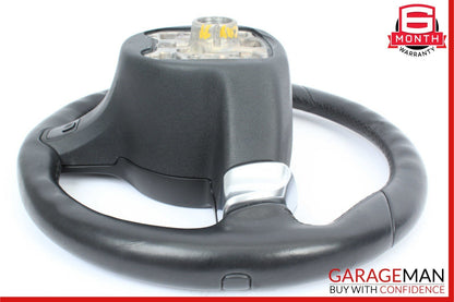 11-14 Porsche Cayenne 958 S Multifunction Steering Wheel Assembly Black OEM
