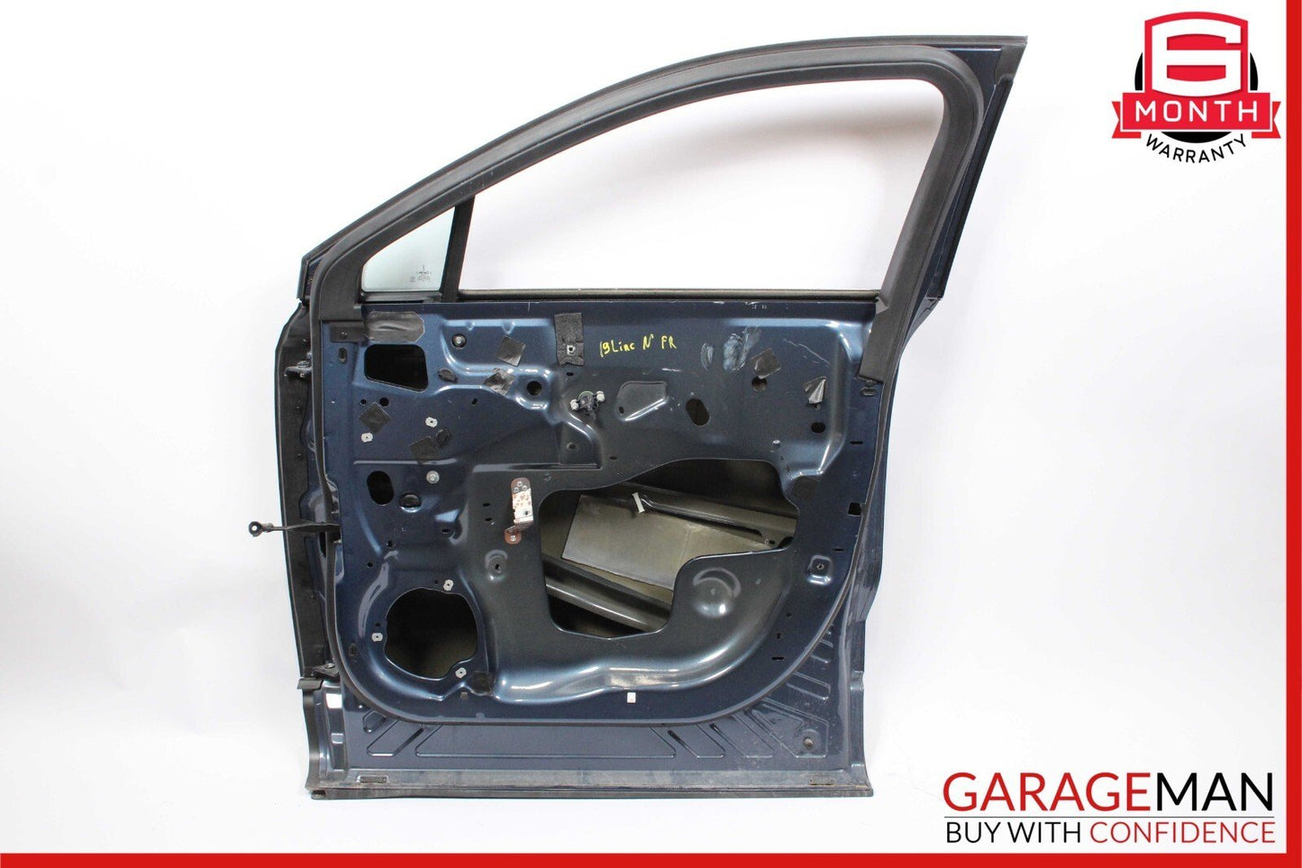19-21 Lincoln Nautilus Front Right Side Exterior Door Shell Panel Frame Blue OEM