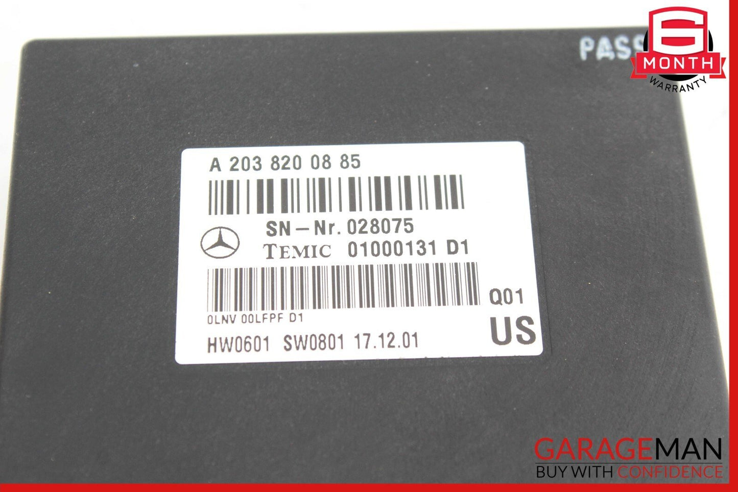 03-06 Mercedes W220 S430 S55 E55 AMG Communication Voice Control Module Unit