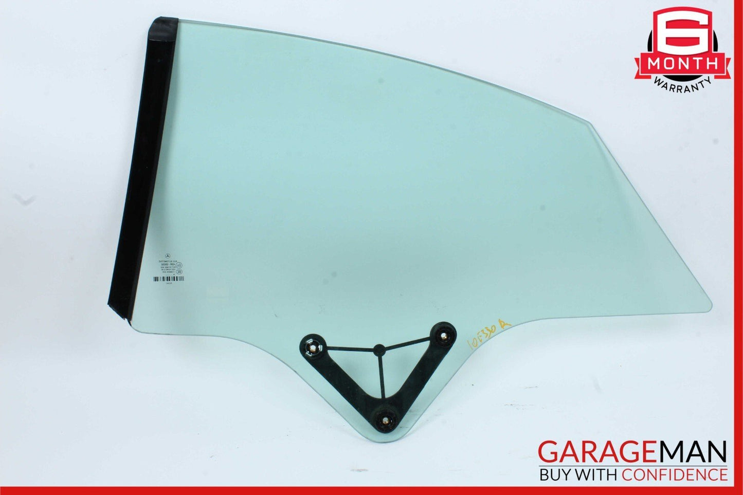 10-16 Mercedes W212 E350 Rear Left Driver Side Quarter Window Glass OEM
