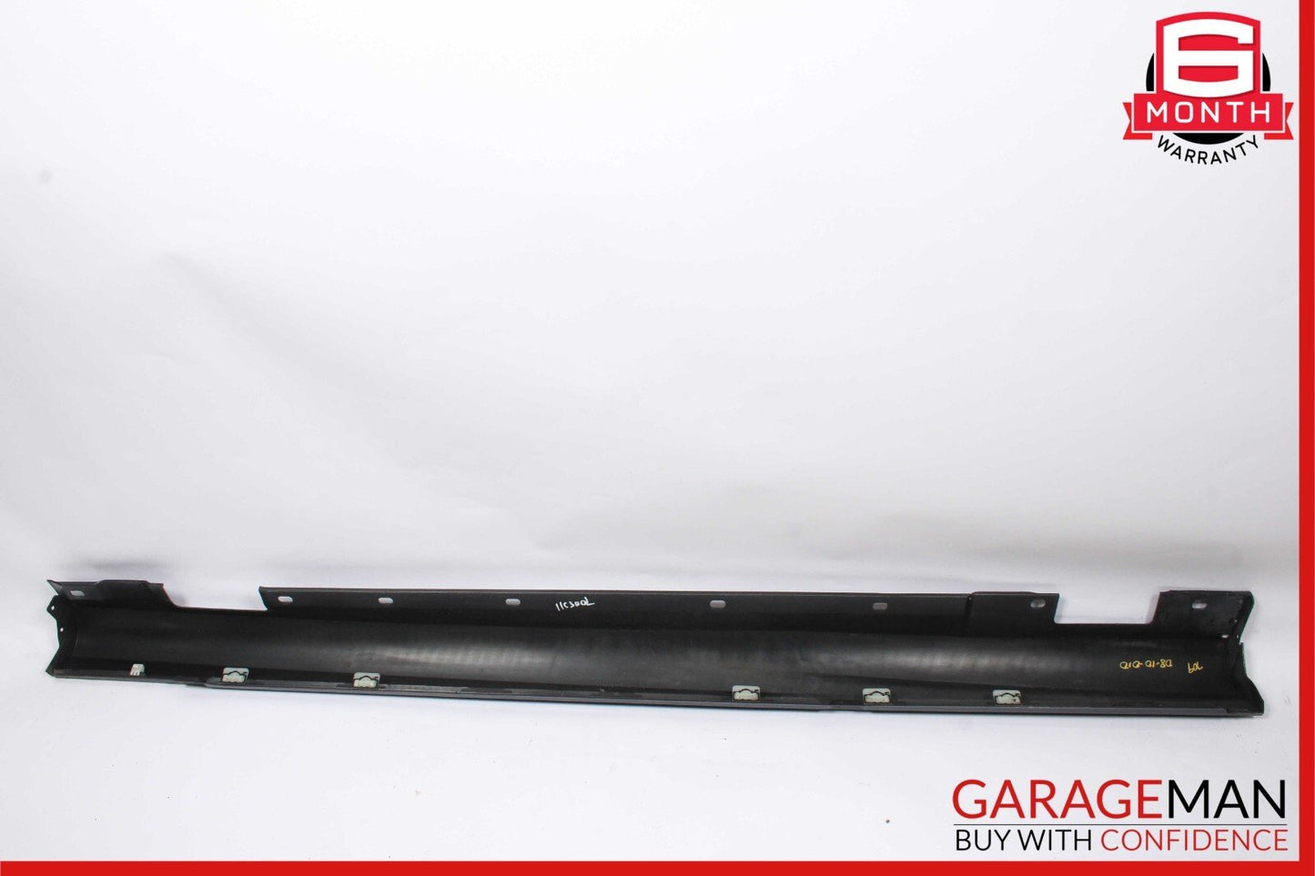 08-14 Mercedes W204 C300 Left Rocker Panel Side Skirt Molding Cover Gray