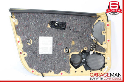 07-09 Mercedes W221 S550 Front Right Side Complete Interior Door Panel Gray OEM