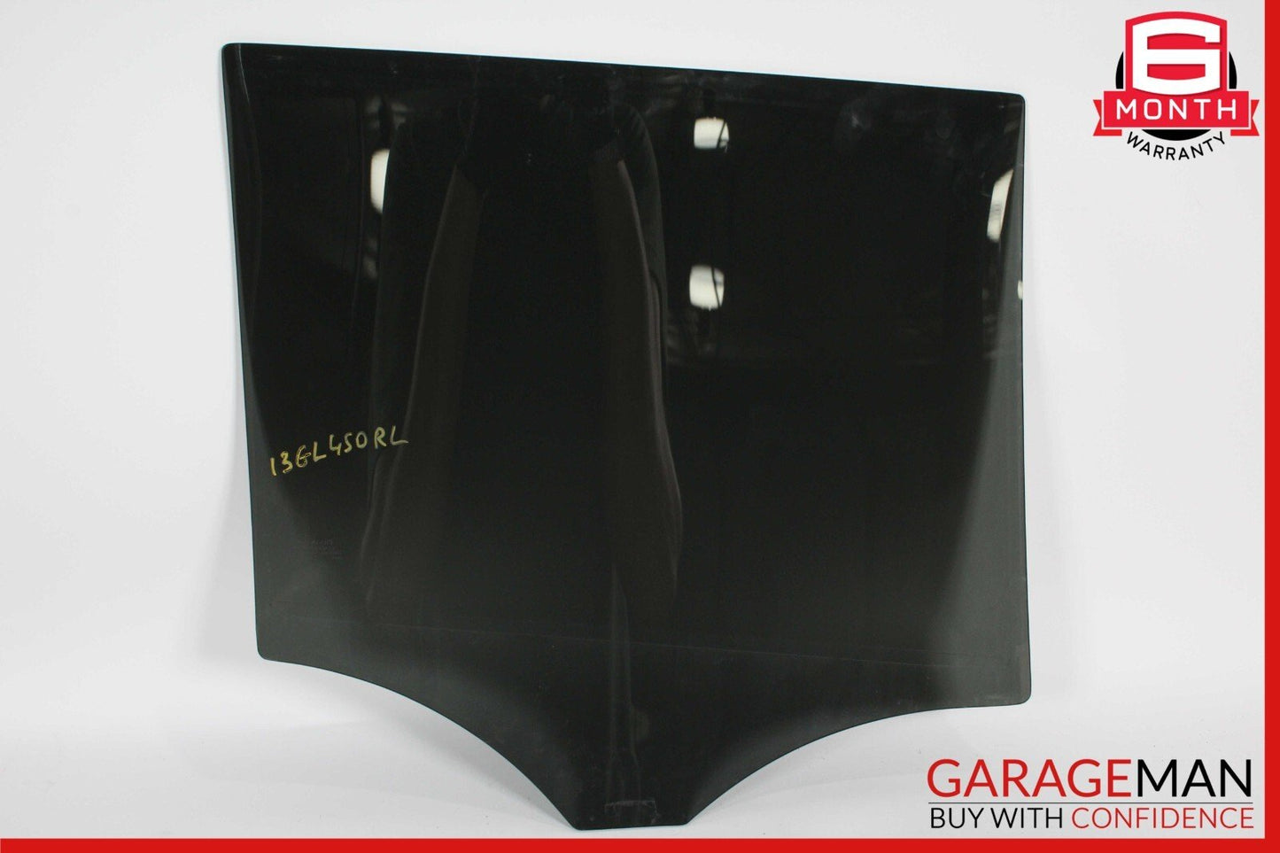 13-19 Mercedes X166 GL450 GLS550 Rear Left Side Window Glass 1667352510 OEM