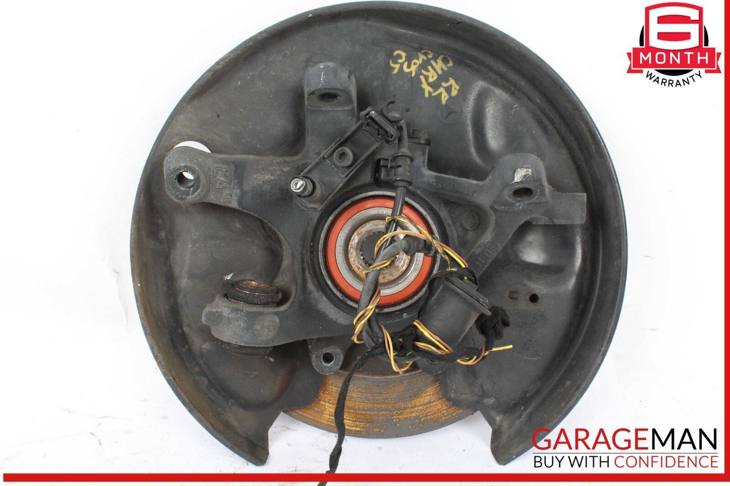 04-08 Chrysler Crossfire Rear Right Side Spindle Knuckle Hub w/ Rotor Disc OEM