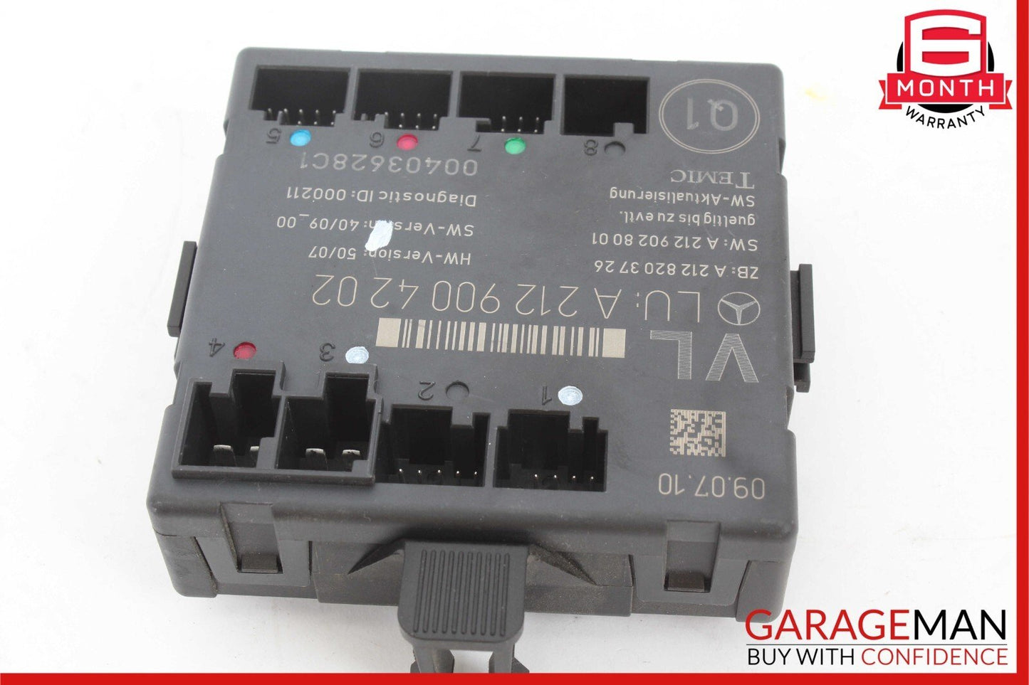 08-18 Mercedes W212 E350 C250 SLK350 Front Left Side Door Control Module OEM