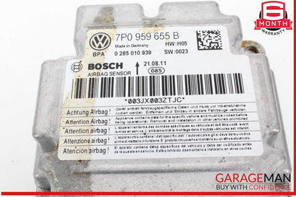 11-14 Porsche Cayenne S 958 Airbag Air Bag Sensor SRS Control Module OEM