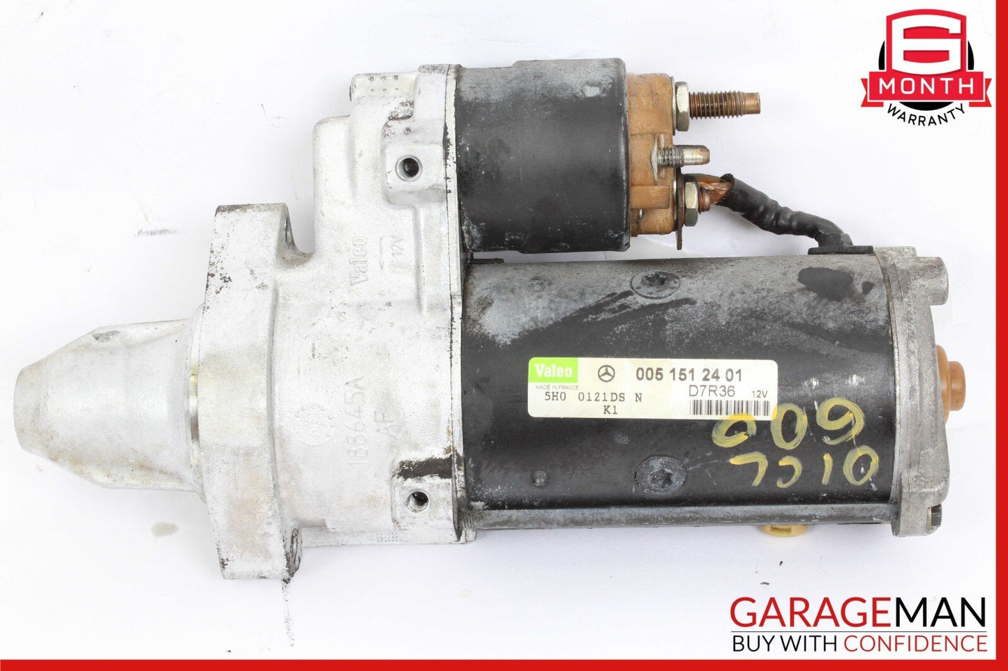 00-02 Mercedes W215 CL600 S600 V12 Engine Starter Motor 0051512401 OEM