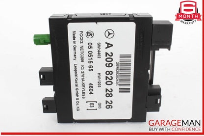 03-09 Mercedes W209 CLK350 CLK550 CLK55 Antenna Keyless Module Unit