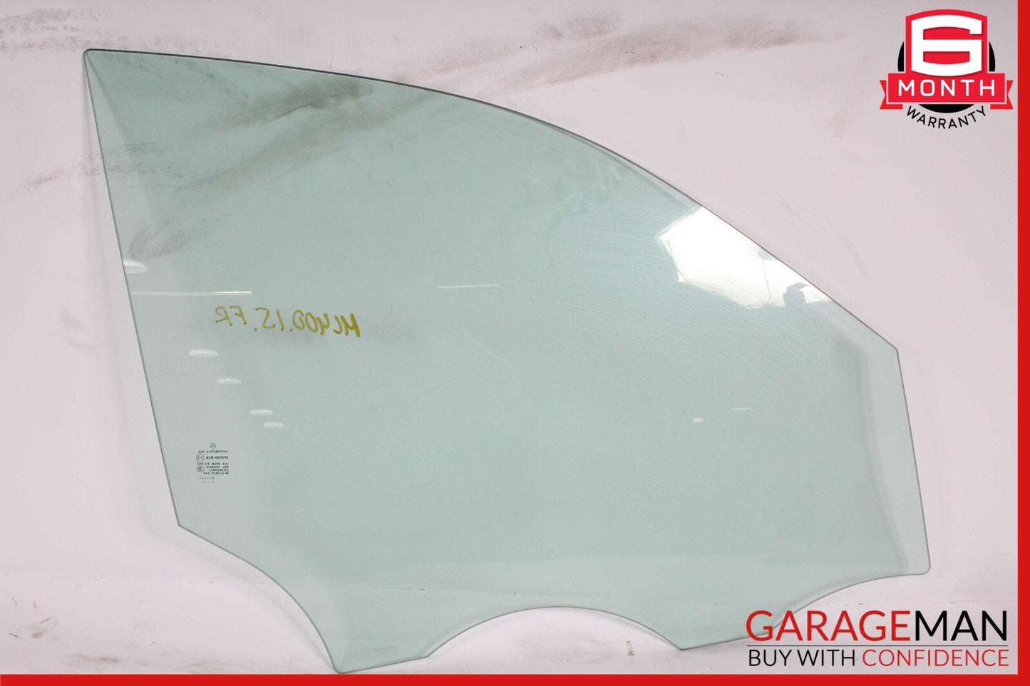12-19 Mercedes X166 GL450 ML400 GLE43 AMG Front Right Door Window Glass Clear