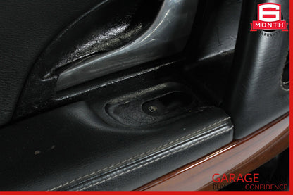 03-13 Maserati Quattroporte M139 Rear Left Side Interior Door Panel Trim Assy