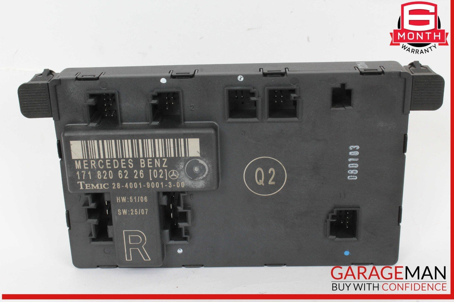 09-11 Mercedes R171 SLK300 SLK55 AMG Front Right Side Door Control Module OEM