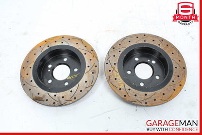 14-18 Mercedes W117 CLA250 Rear Left & Right Brake Rotors Disk Set of 2 OEM