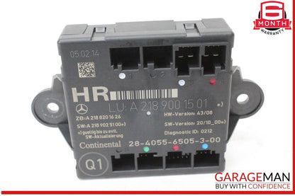 08-18 Mercedes X204 GLK350 4MATIC Rear Right Side Door Control Module OEM
