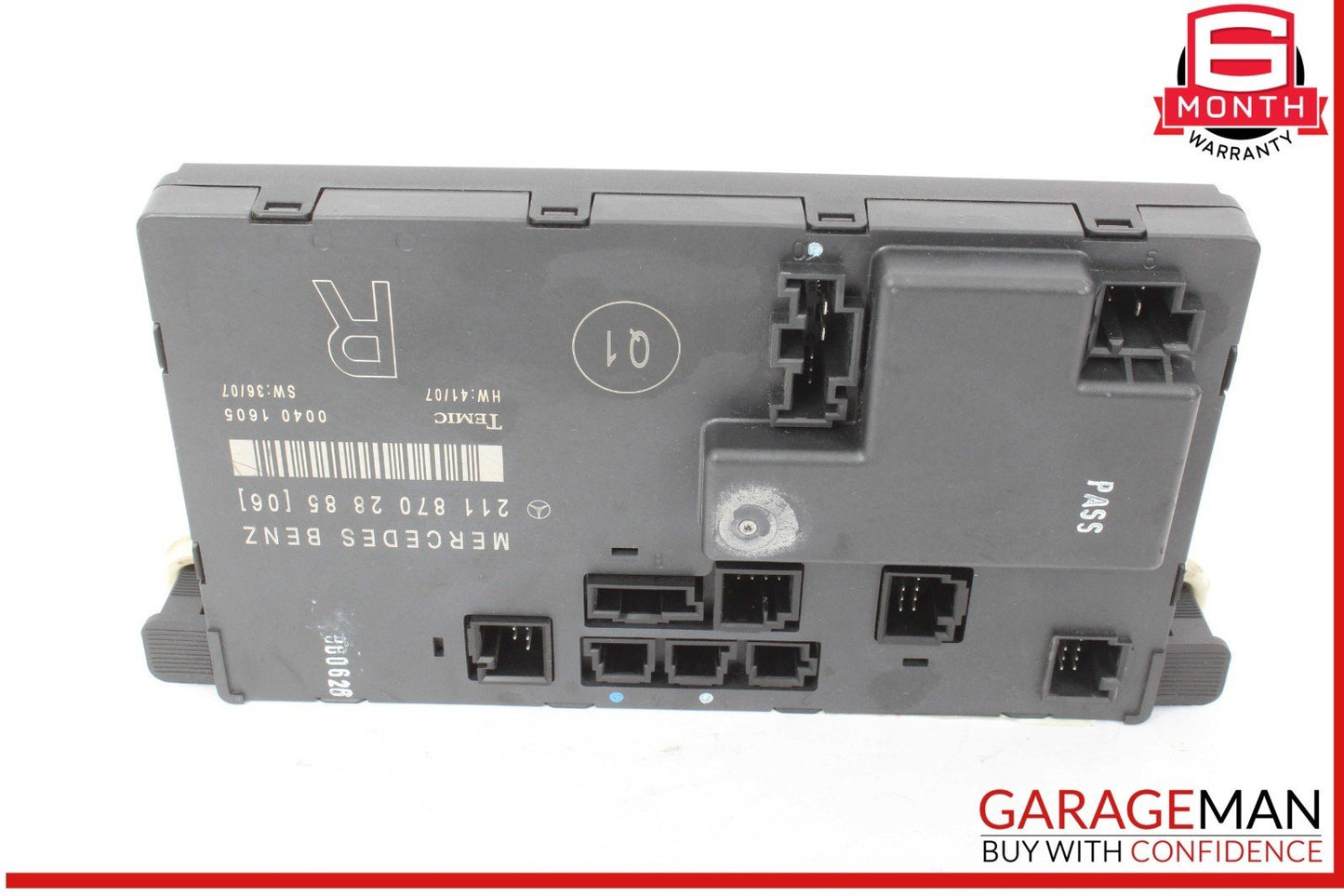 03-09 Mercedes W211 E350 E550 Front Right Passenger Side Door Control Module OEM