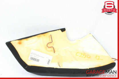 12-14 Mercedes W204 C250 Coupe Rear Left Seat Bolster Cushion Pad Cover Black