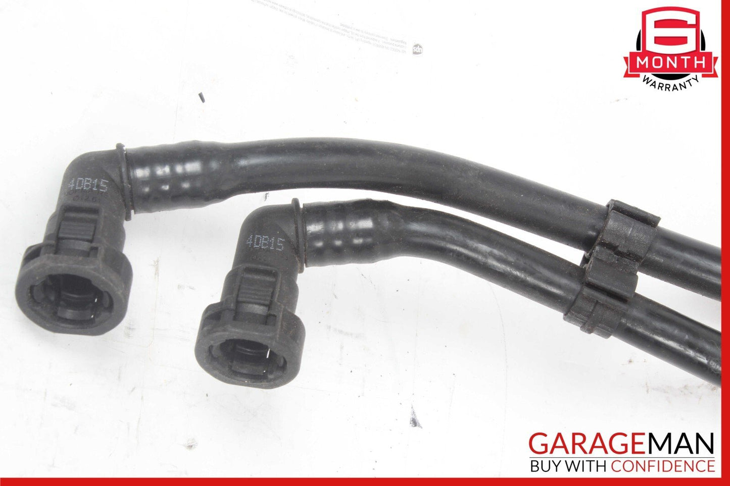12-15 Jaguar XF X250 Engine Coolant Water Return Hose Pipe Assembly OEM