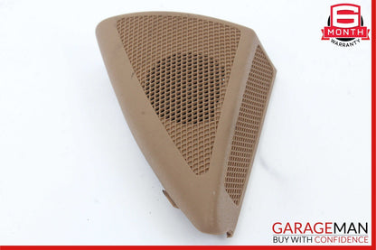 03-09 Mercedes W211 E350 E500 Front Left Side Tweeter Speaker Cover Brown OEM