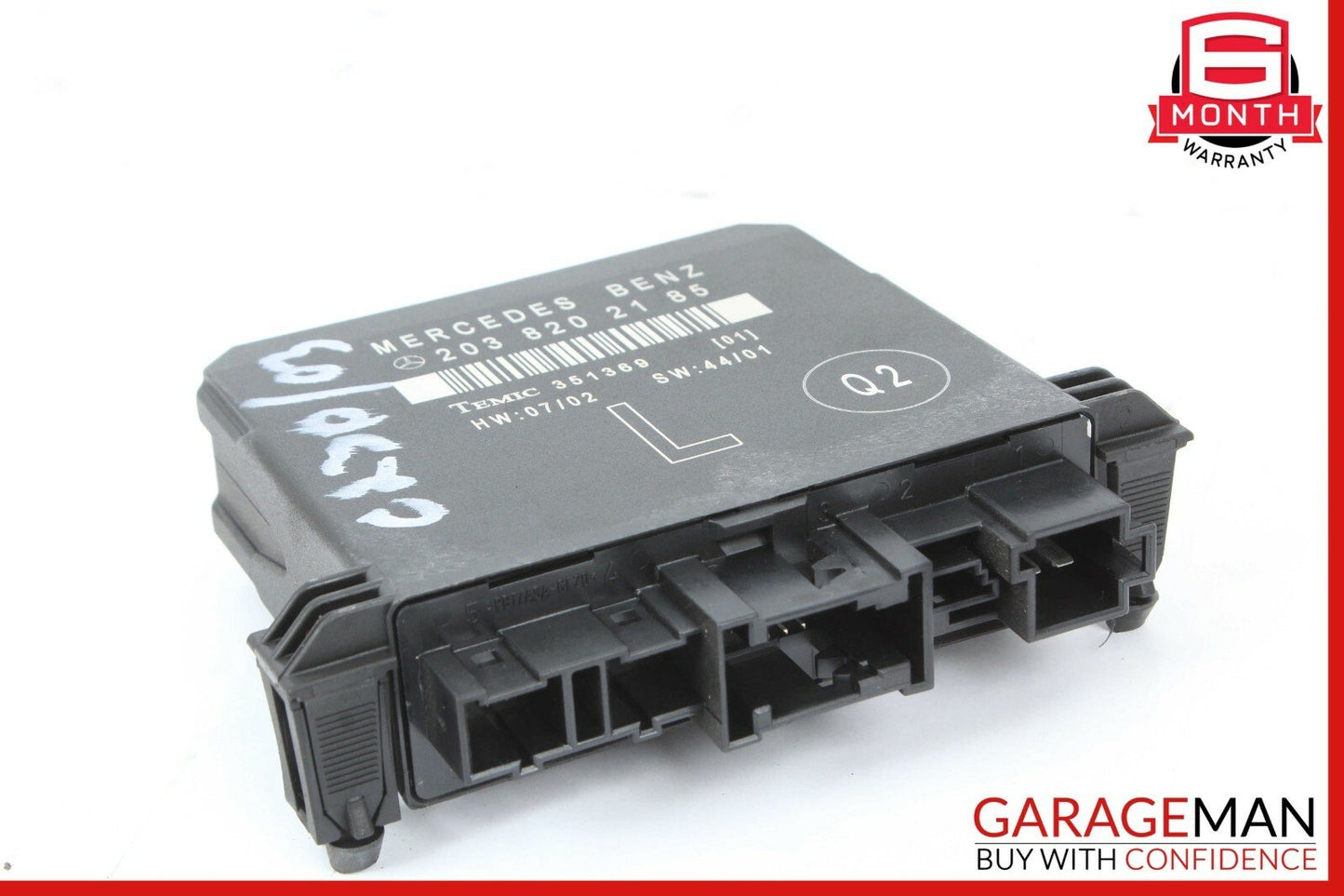 01-07 Mercedes W203 C230 C320 C55 AMG Rear Left Side Door Controller Module