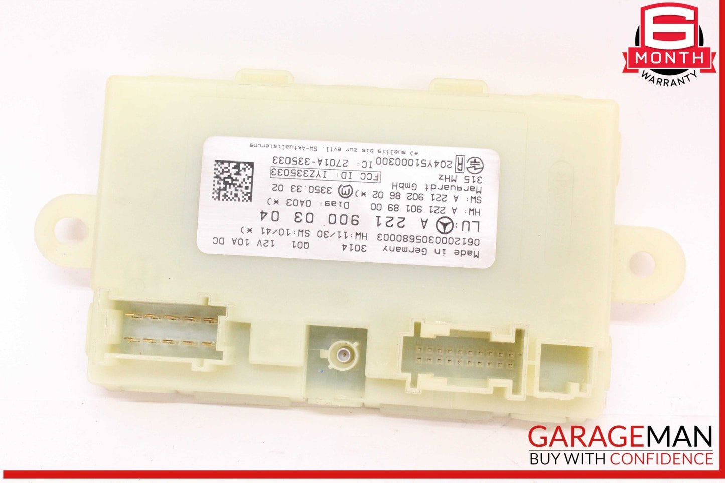 10-14 Mercedes W221 S550 S400 CL550 Keyless Go Entry Control Module Unit OEM
