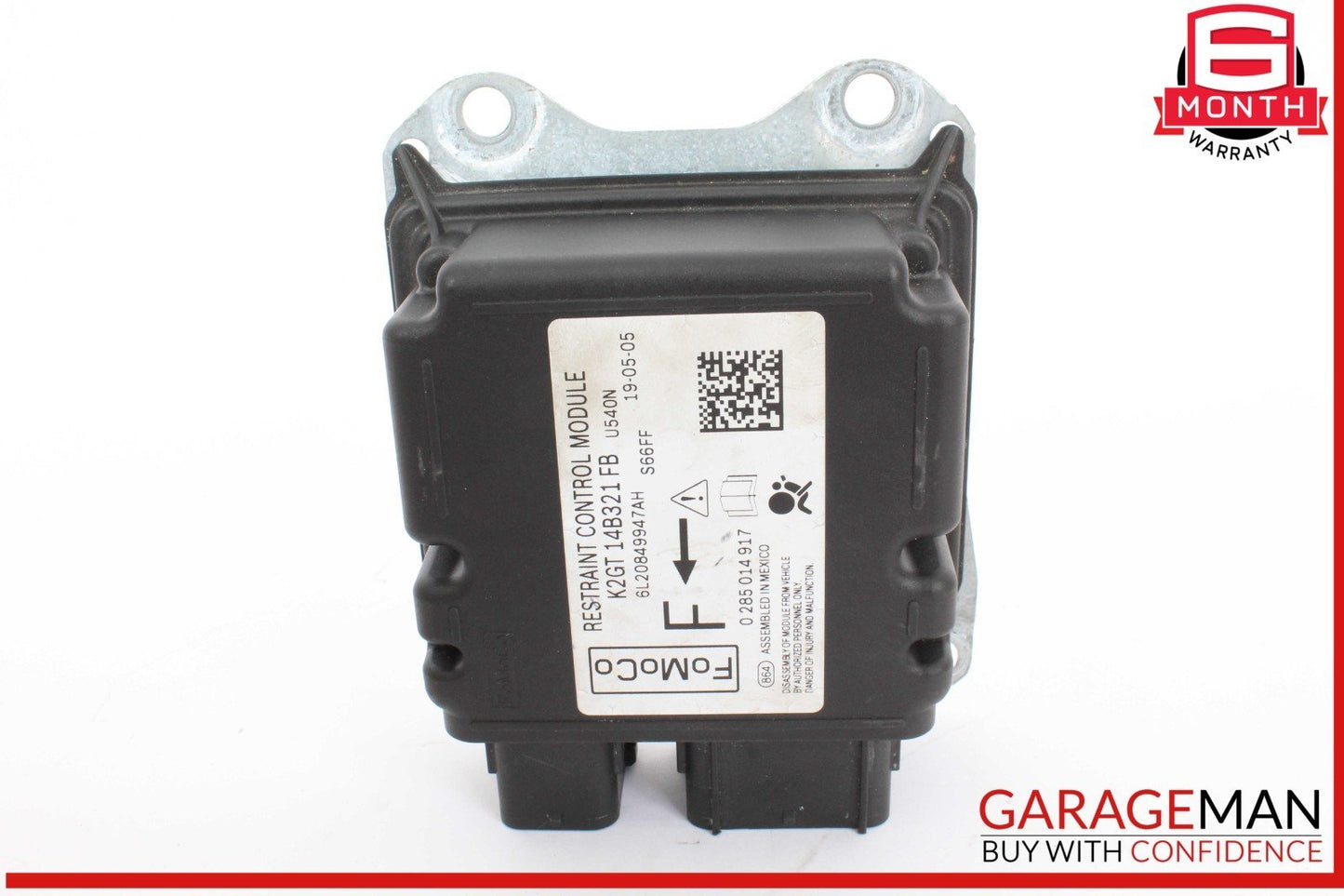 19-21 Lincoln Nautilus Restraint Control Module Unit K2GT14B321FB OEM